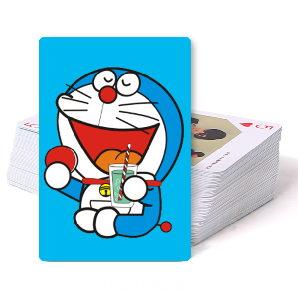 【doraemon】哆啦a梦吃铜锣烧-双面定制扑克牌