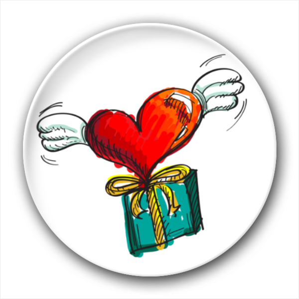 心愿礼物-卡通小人钥匙扣