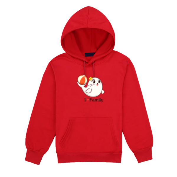 海豚的爱-套头卫衣