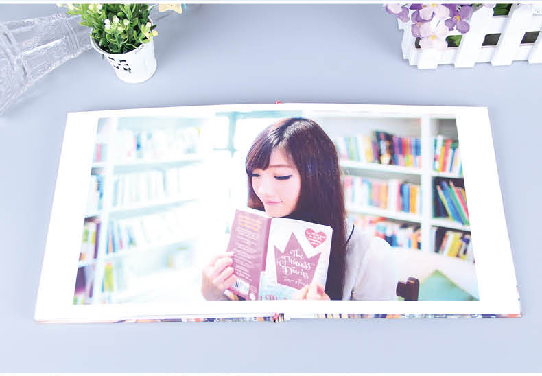 致闺蜜致爱人-图文可改-方8寸硬壳对裱杂志册