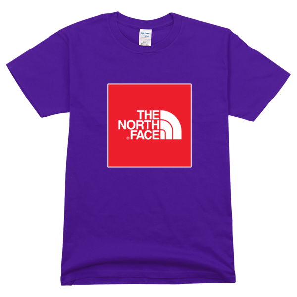 知名运动商标TNF高档彩色T恤-团队定制,创意T