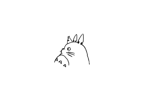 【龙猫Totoro】日系宫崎骏动漫迷手绘素描简笔