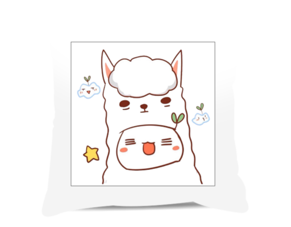 长颜草-(微商)方款抱枕