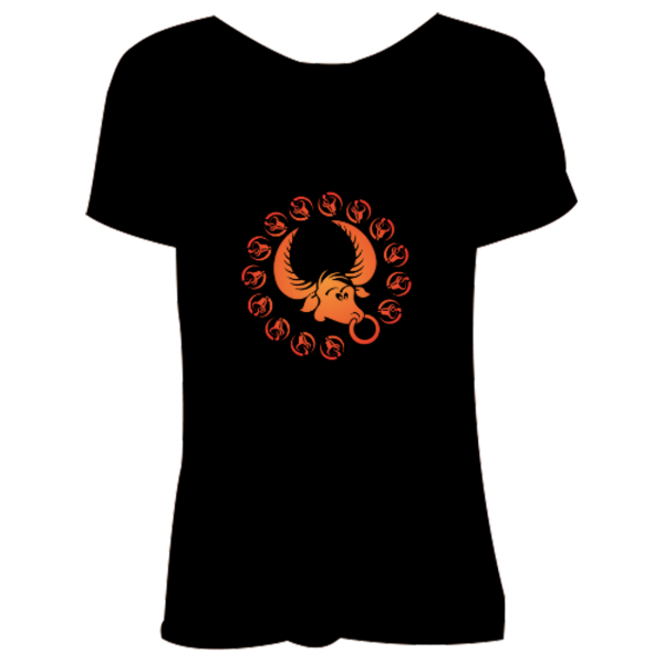 金牛座-女款彩色t恤