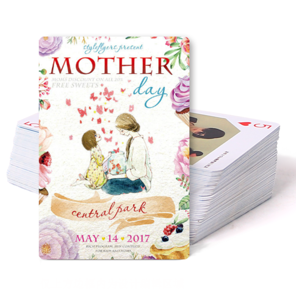 母亲节-双面定制扑克牌