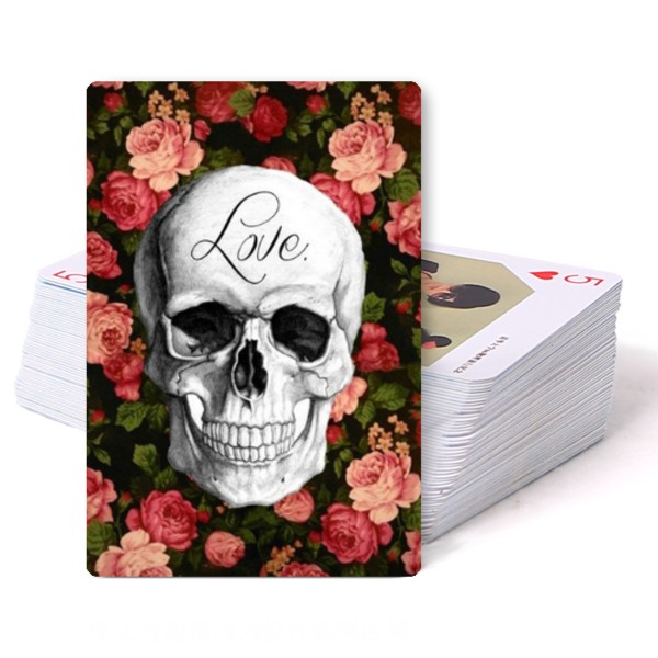 骷髅之爱love-双面定制扑克牌